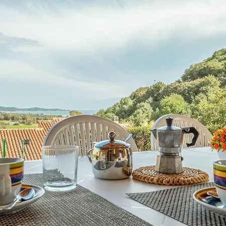 Sea View- 5 Minutes From The Beach Garden, Wi-Fi, Bbq Costa Rei Exterior foto